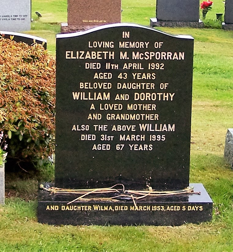 McSporran Headstone, Kilkerran.jpg